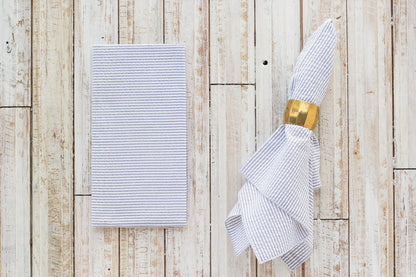 Seersucker Dinner Napkins, set of 4 - mosswell.us