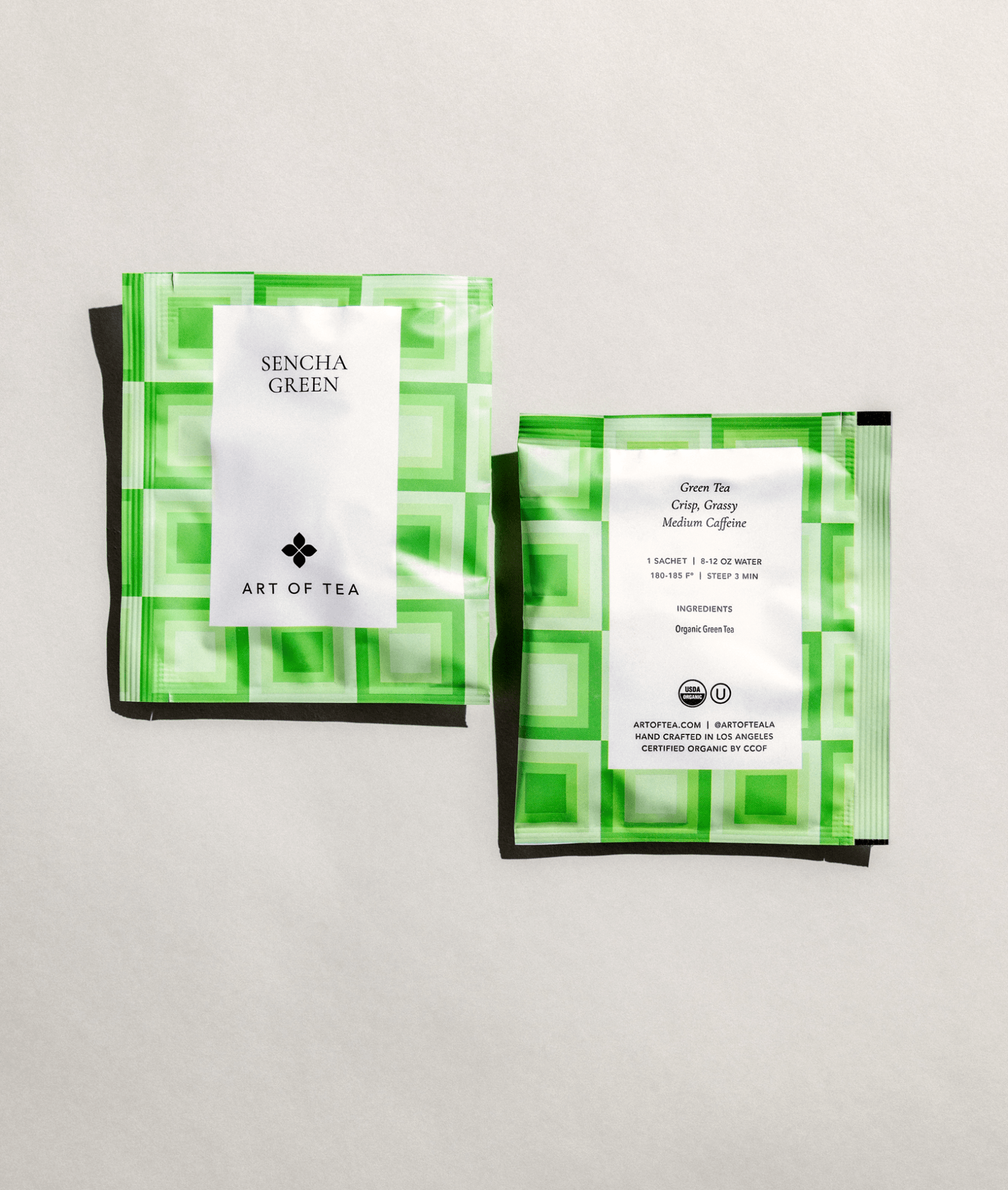 Sencha Green Tea Eco Teabag Sachets - mosswell.us