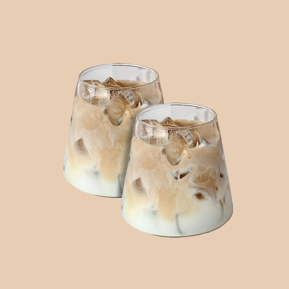 Set of 2 - Japanese Fuji Mountain Glasses - mosswell.us