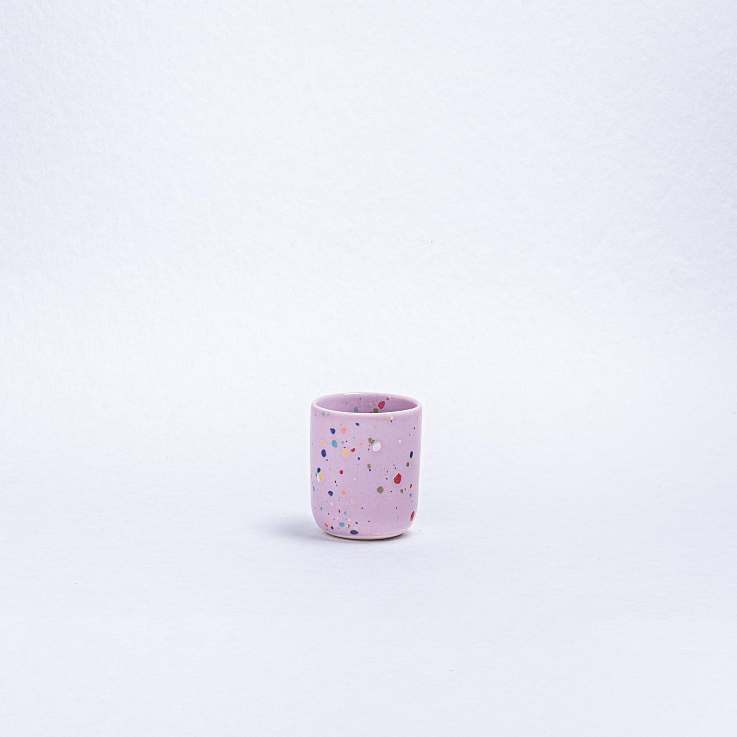 Set of 6 Espresso Cups /Egg Cups stoneware ceramic — Party Collection mix color - mosswell.us