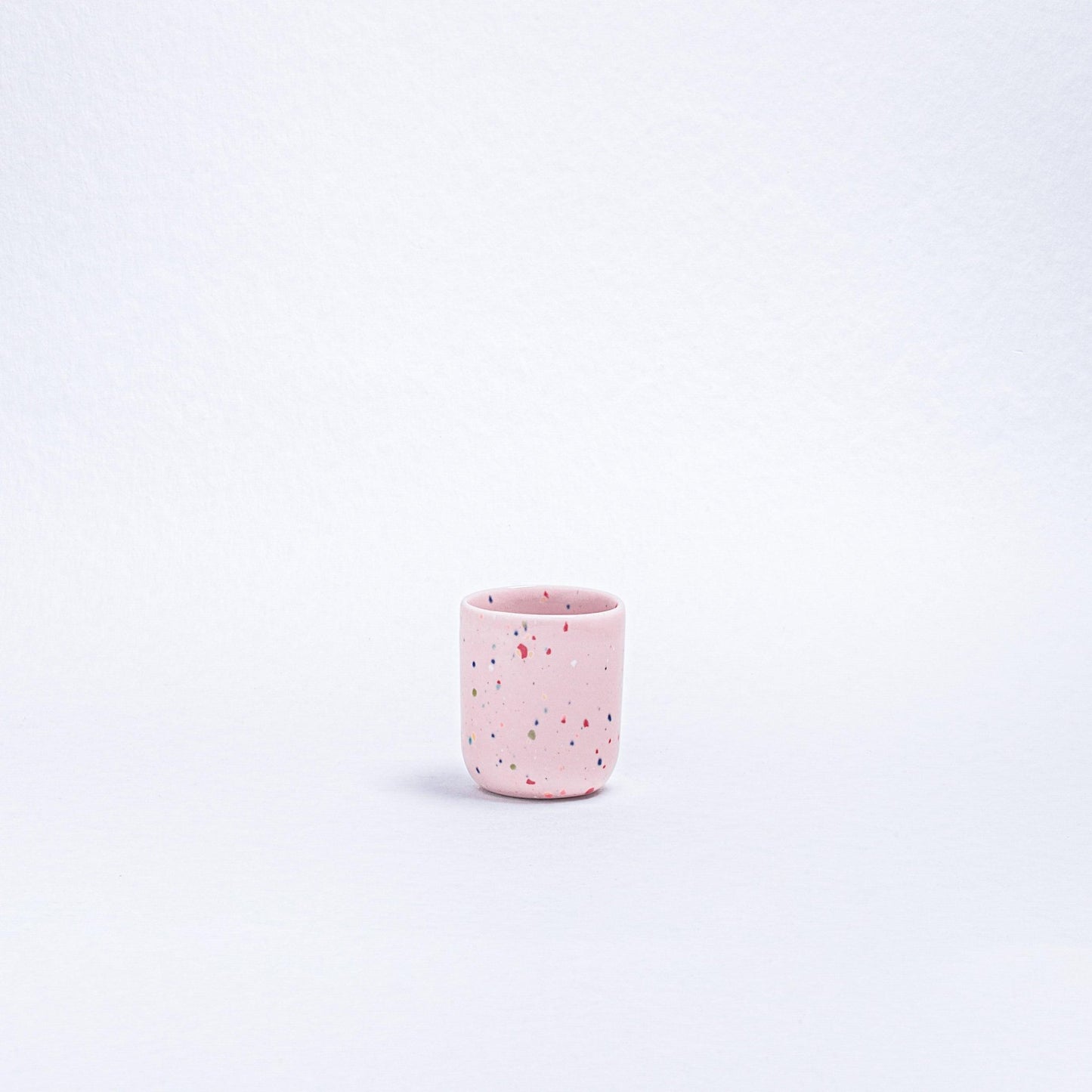 Set of 6 Espresso Cups /Egg Cups stoneware ceramic — Party Collection mix color - mosswell.us