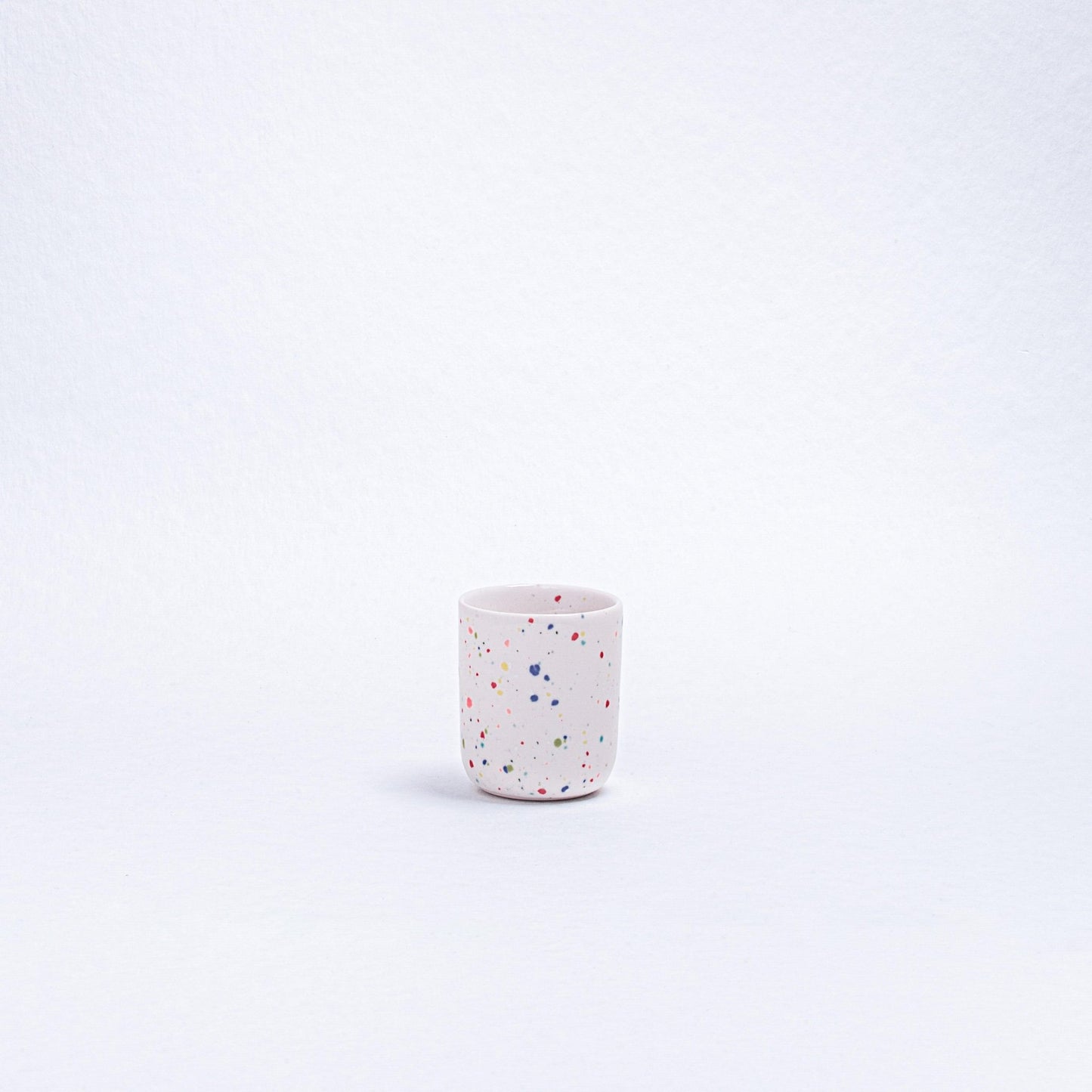 Set of 6 Espresso Cups /Egg Cups stoneware ceramic — Party Collection mix color - mosswell.us