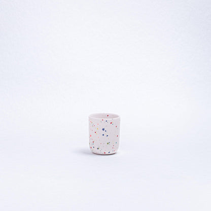 Set of 6 Espresso Cups /Egg Cups stoneware ceramic — Party Collection mix color - mosswell.us