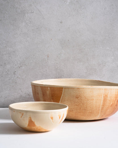 Stoneware Salad Serving Bowl - mosswell.us