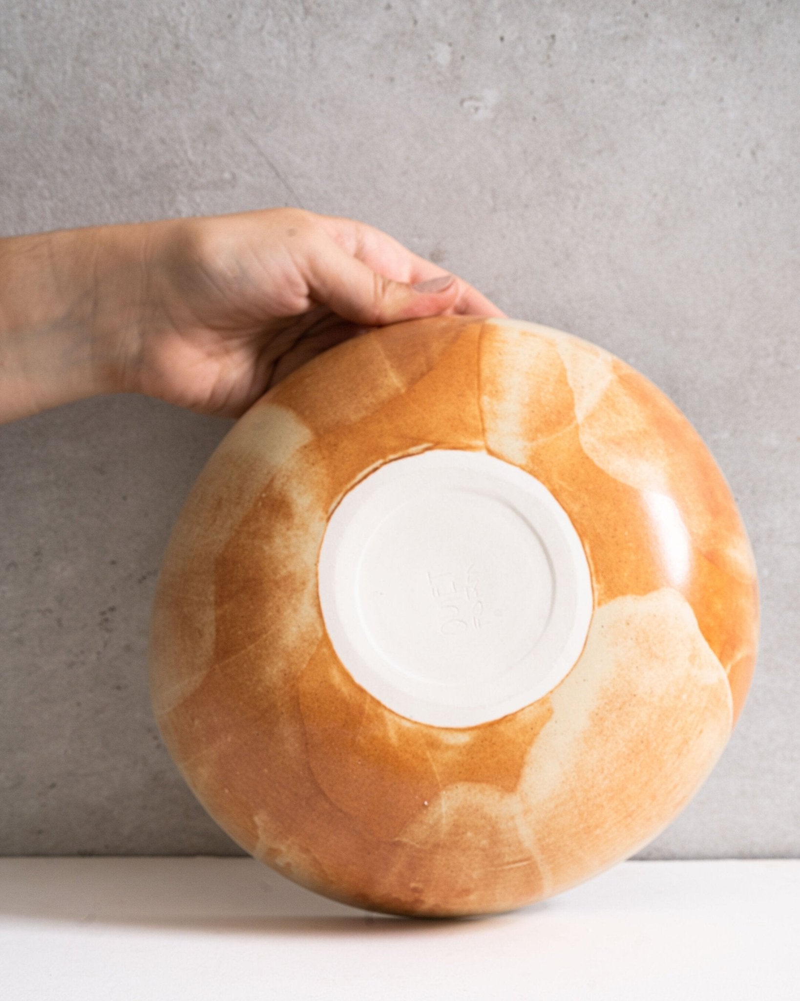 Stoneware Salad Serving Bowl - mosswell.us