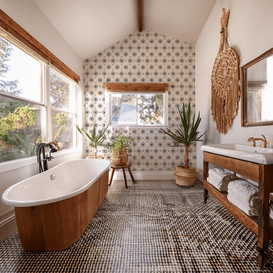 Sun Rays Wallpaper, off - white and black - mosswell.us