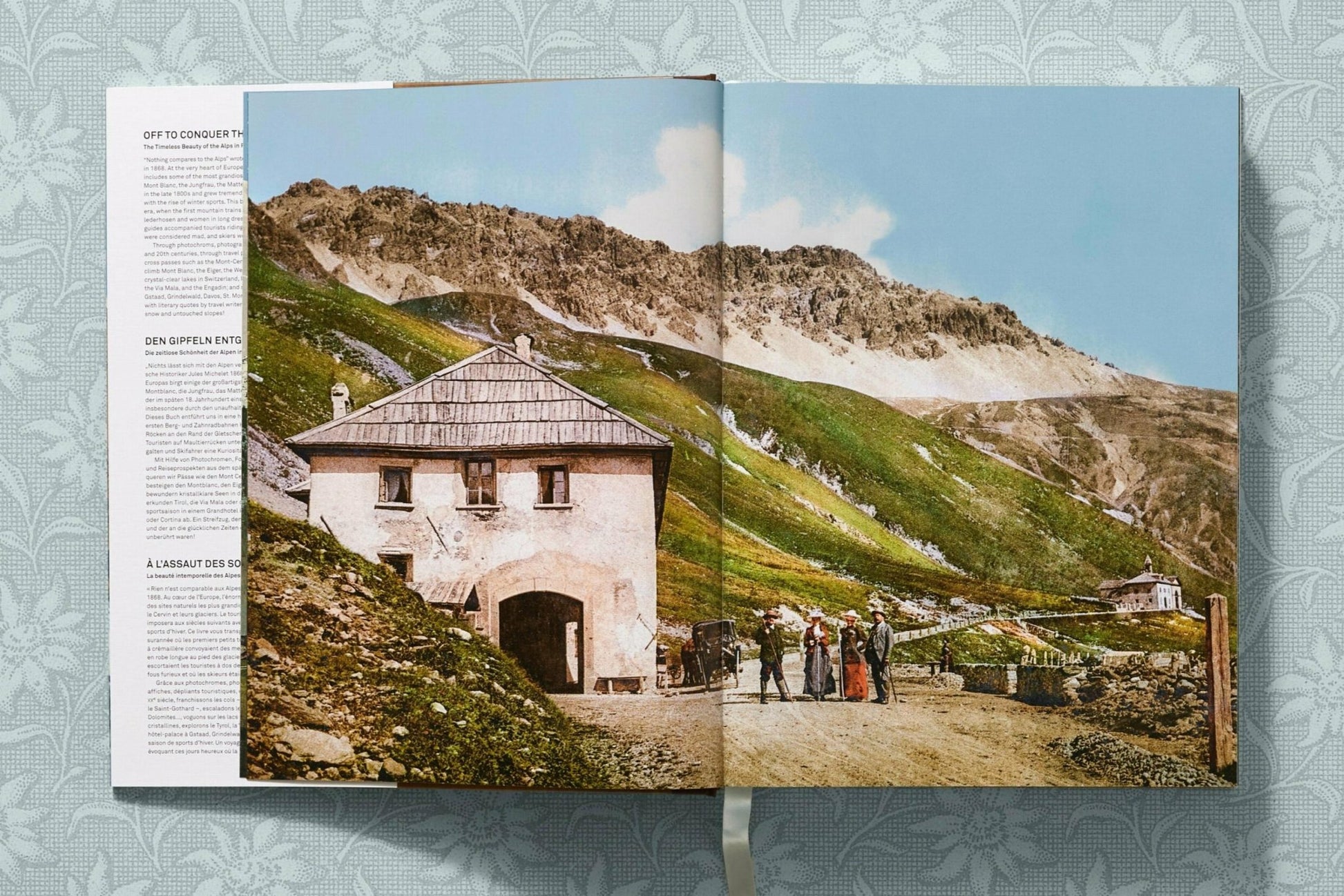 The Alps 1900. A Portrait in Color (German, French, English) - mosswell.us