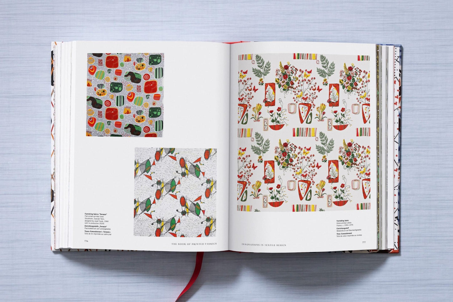 The Book of Printed Fabrics. From the 16th century until today (German, French, English) - mosswell.us