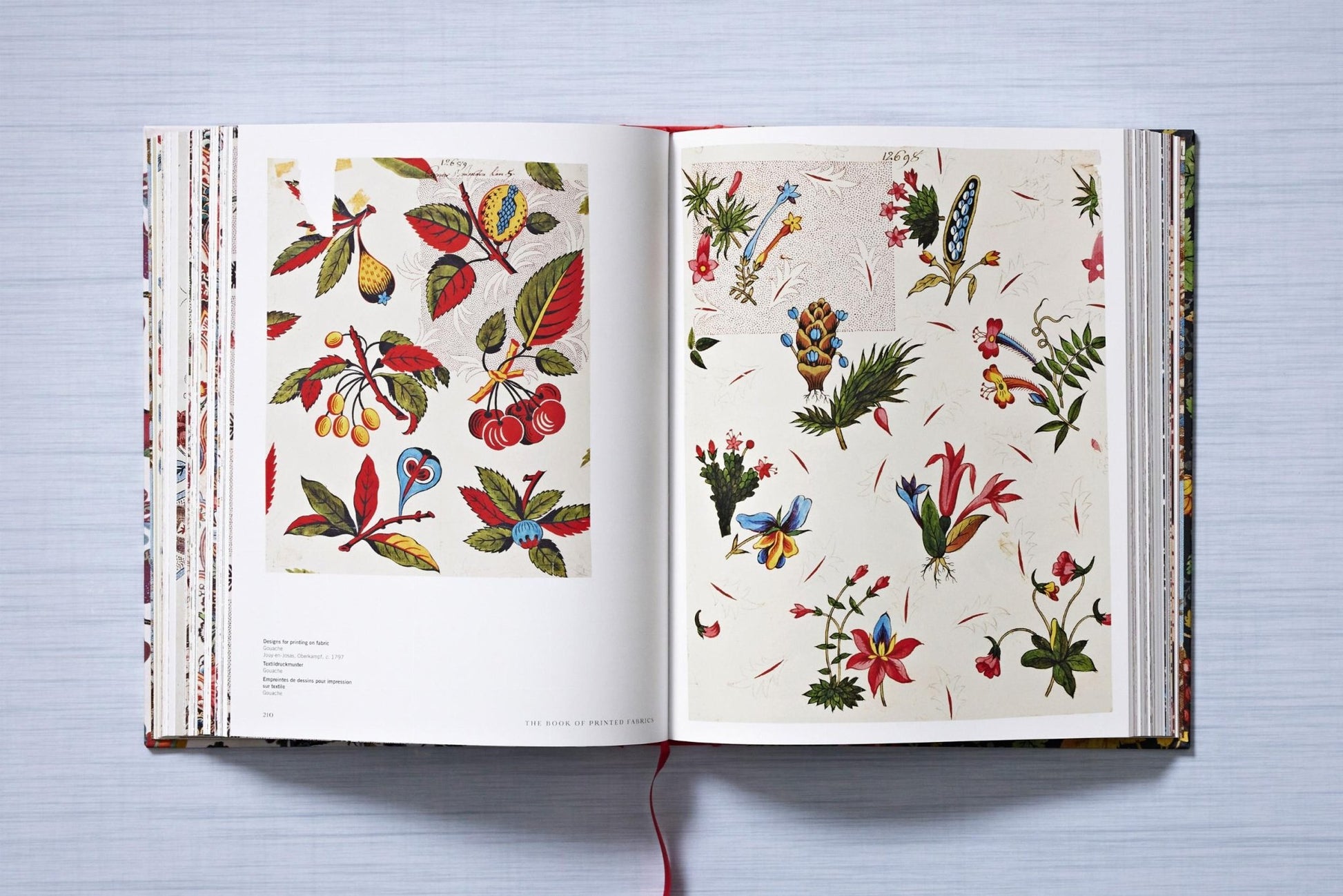The Book of Printed Fabrics. From the 16th century until today (German, French, English) - mosswell.us