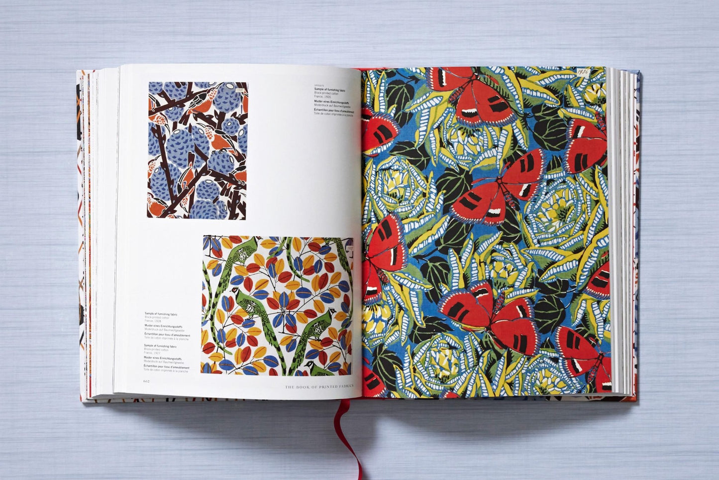 The Book of Printed Fabrics. From the 16th century until today (German, French, English) - mosswell.us