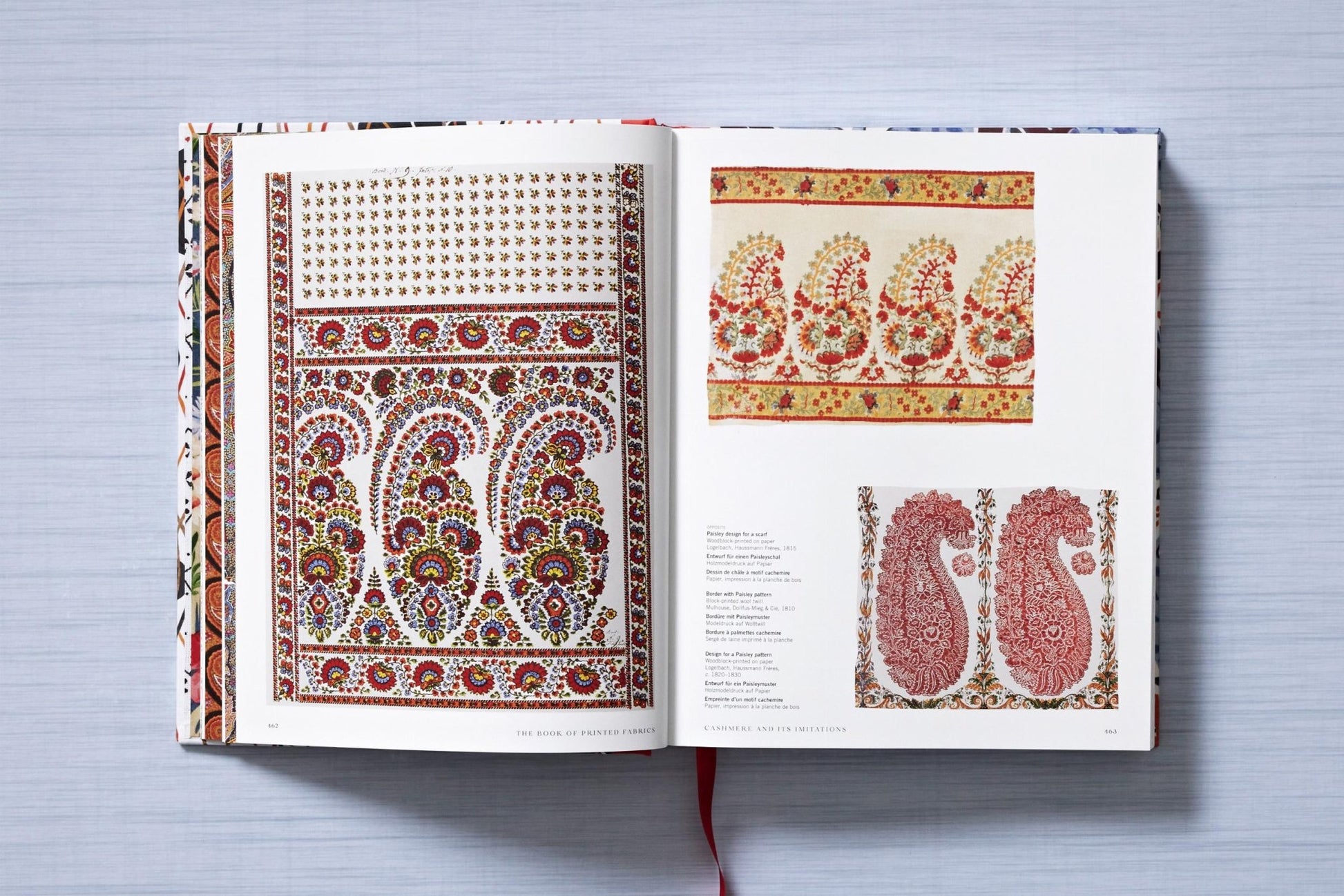 The Book of Printed Fabrics. From the 16th century until today (German, French, English) - mosswell.us