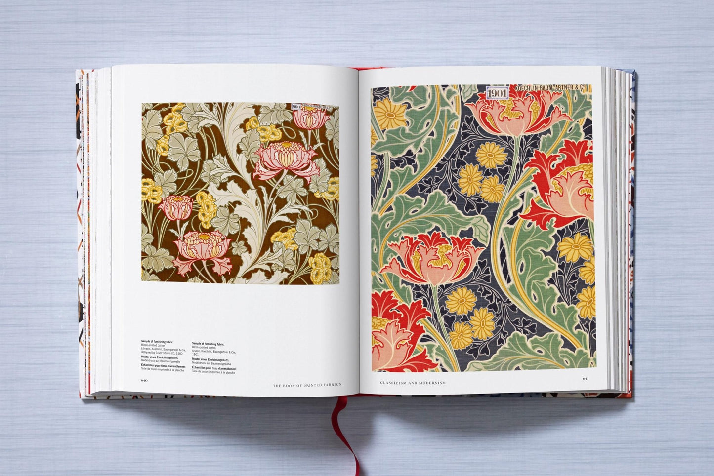 The Book of Printed Fabrics. From the 16th century until today (German, French, English) - mosswell.us