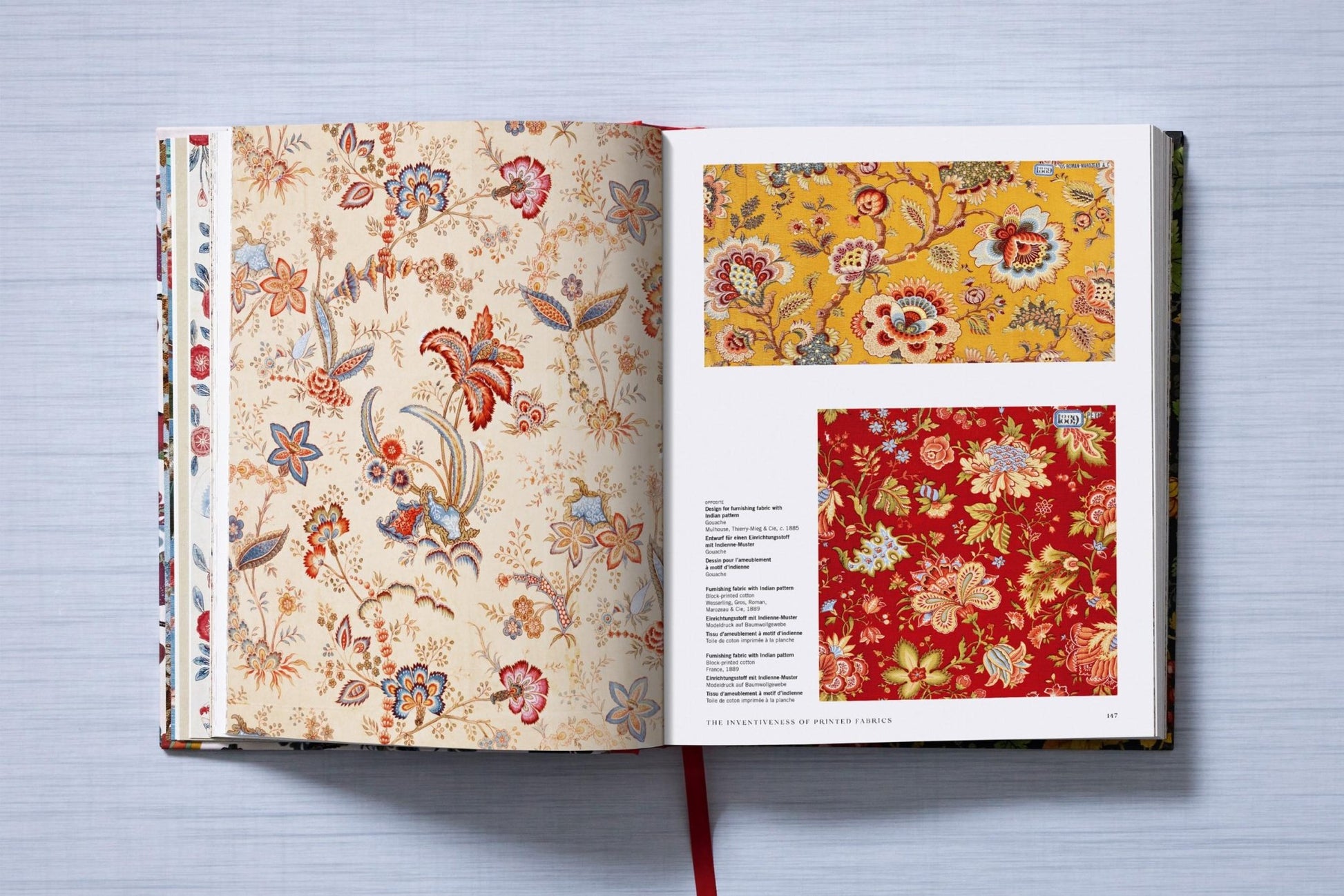 The Book of Printed Fabrics. From the 16th century until today (German, French, English) - mosswell.us