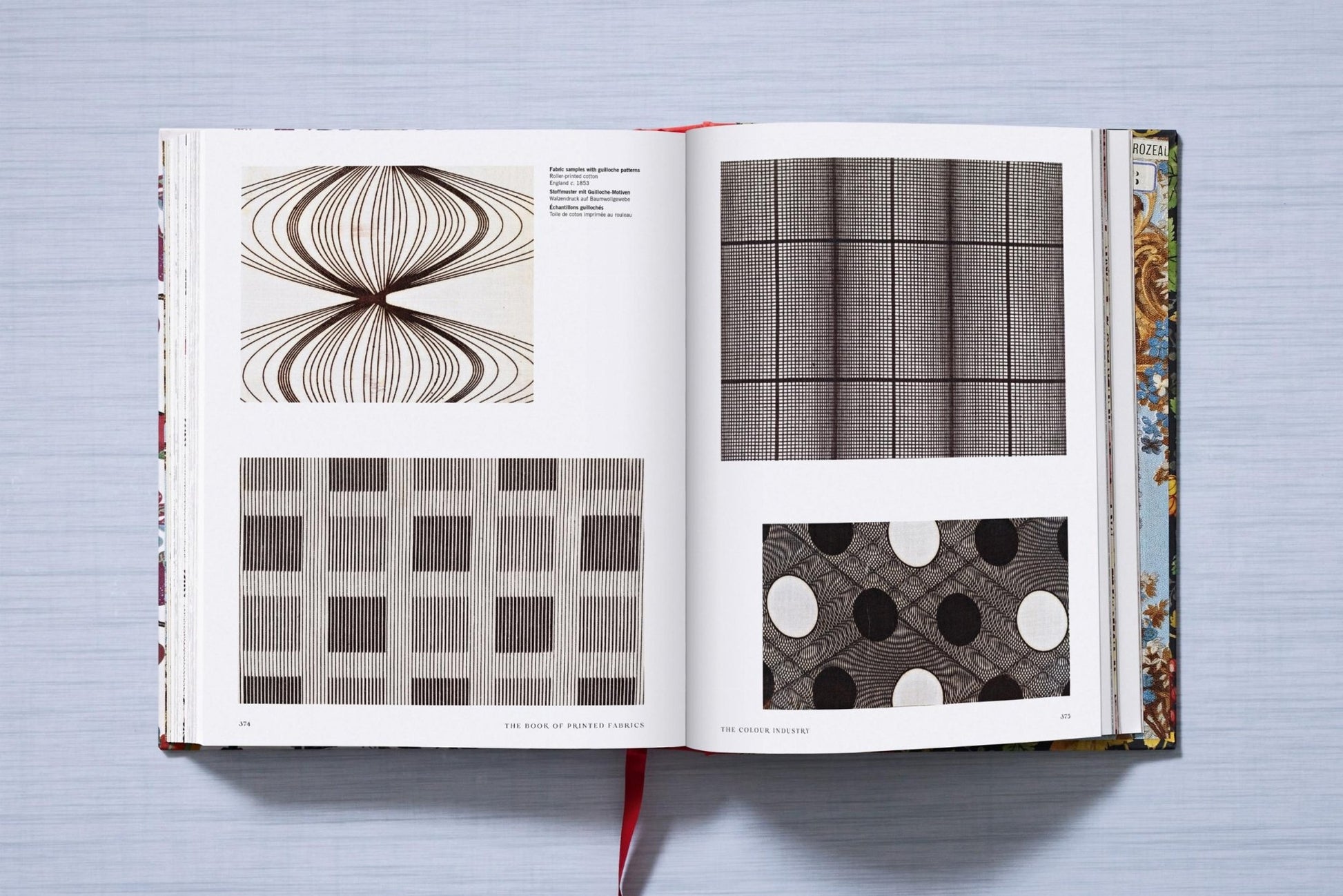 The Book of Printed Fabrics. From the 16th century until today (German, French, English) - mosswell.us