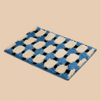 Ultra Soft Modern Geometric Bath Rug, Absorbent, Anti - slippery Mat - mosswell.us