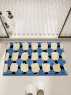 Ultra Soft Modern Geometric Bath Rug, Absorbent, Anti - slippery Mat - mosswell.us