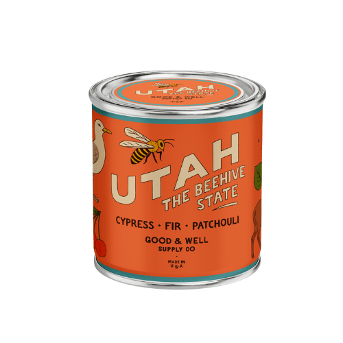 Utah State Candle - mosswell.us