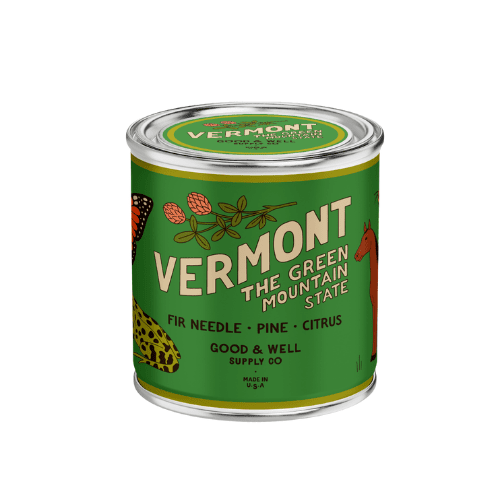 Vermont State Candle - mosswell.us