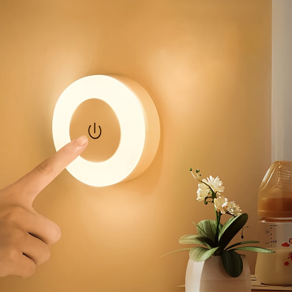 Versatile LED Touch Night Light for Home Decor - mosswell.us