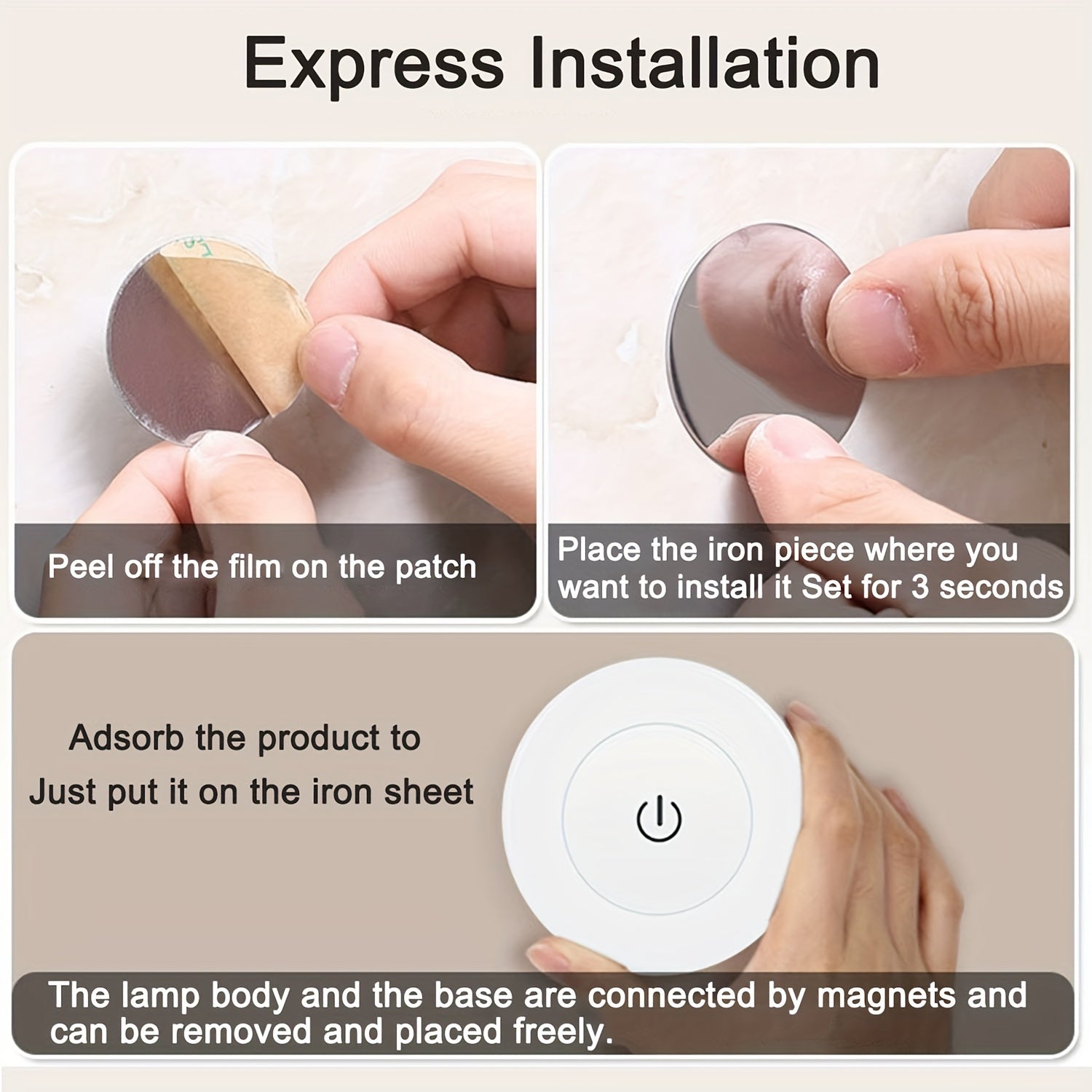 Versatile LED Touch Night Light for Home Decor - mosswell.us