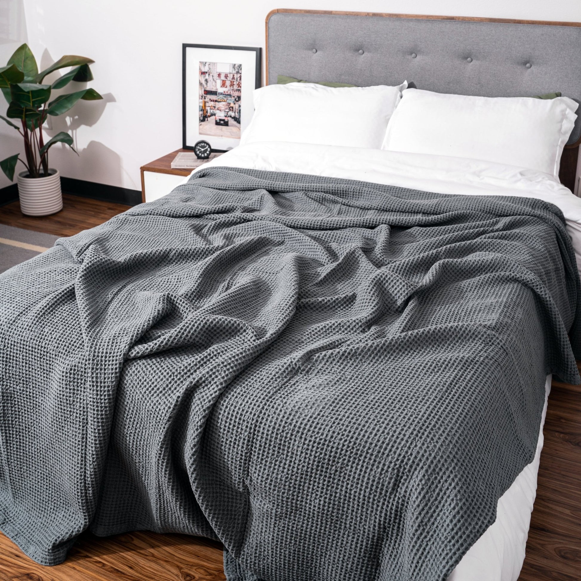 Waffle Weave Blanket - mosswell.us
