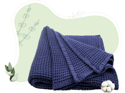 Waffle Weave Throw - mosswell.us