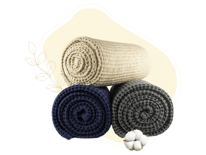 Waffle Weave Throw - mosswell.us