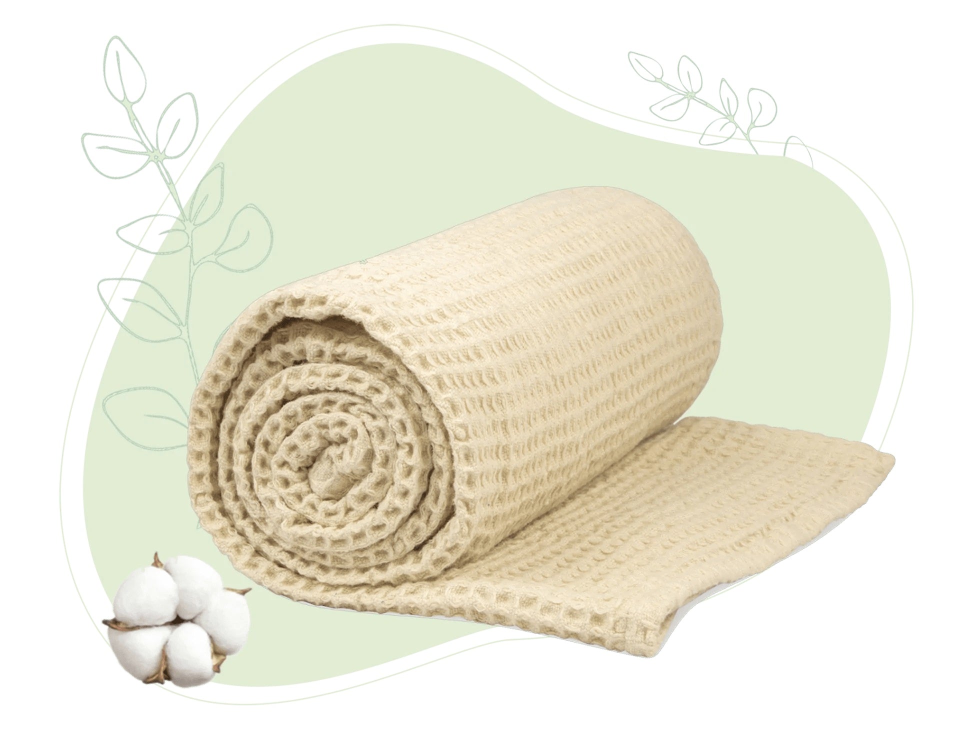 Waffle Weave Throw - mosswell.us