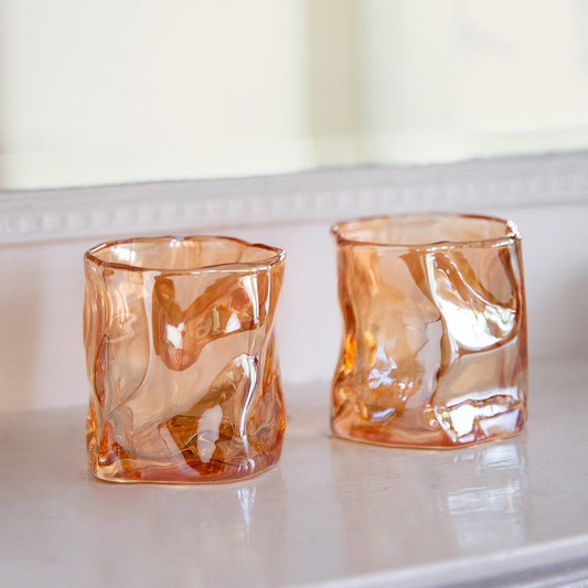 Whiskey Glass Tumbler Set of 2