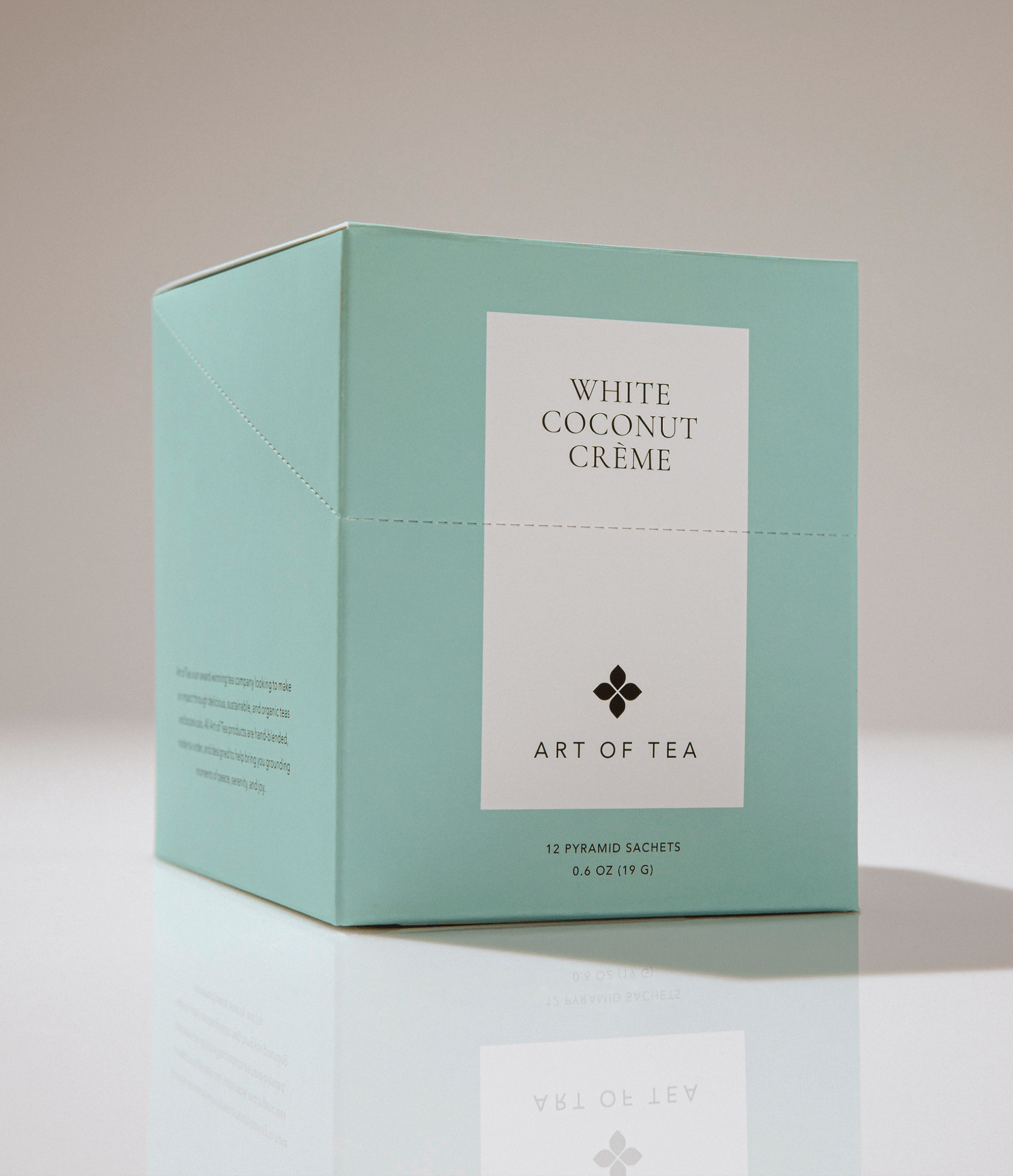 White Coconut Crème Eco Teabag Sachets - mosswell.us