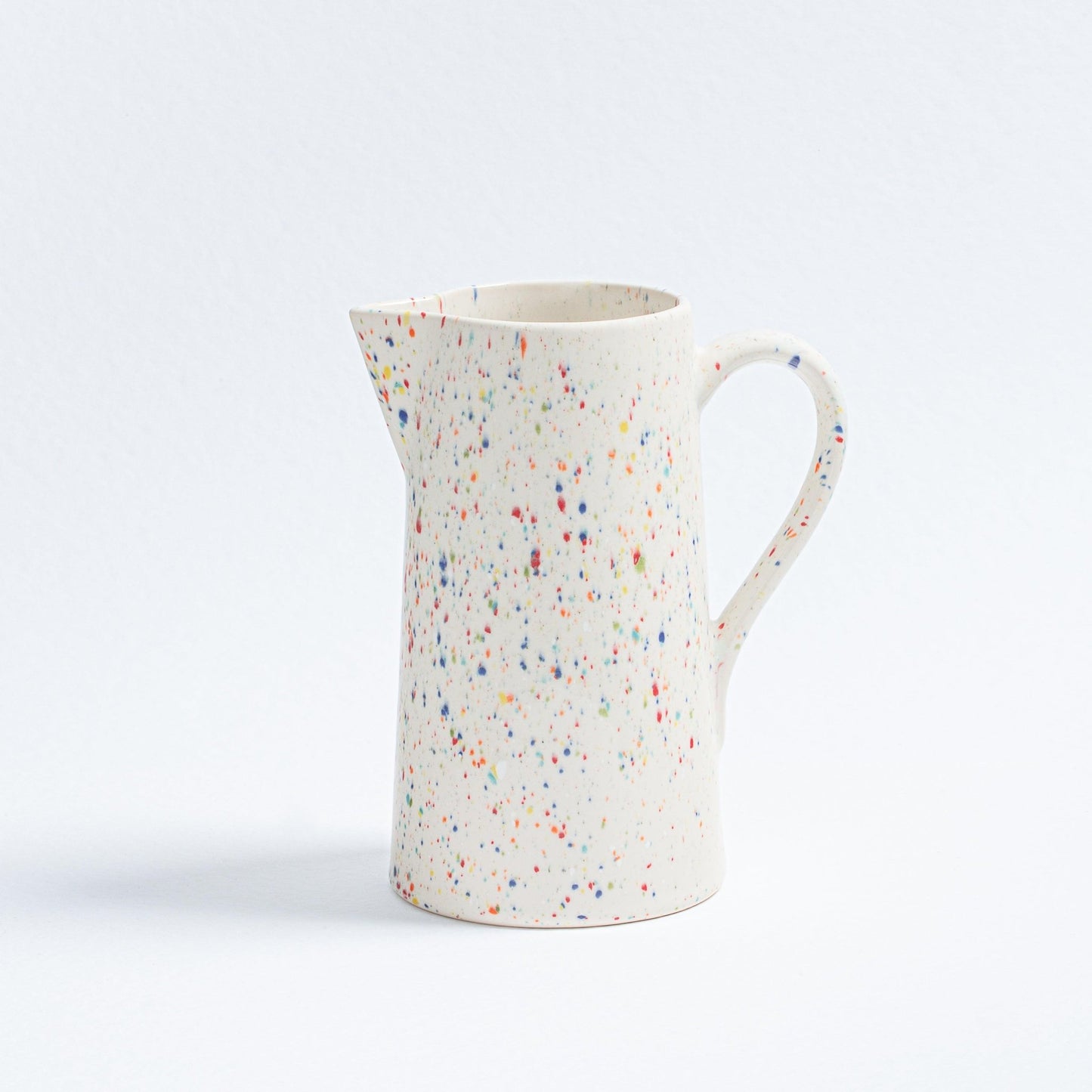 White Pitcher 51oz / 1.5L stoneware ceramic — Party Collection - mosswell.us