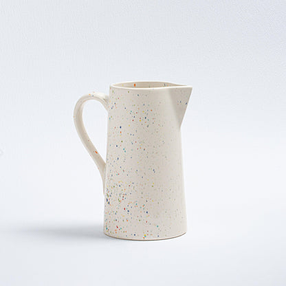 White Pitcher 51oz / 1.5L stoneware ceramic — Party Collection - mosswell.us