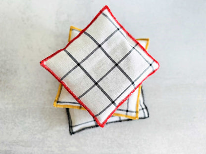 Windowpane Linen Lavender Sachets, set of two - mosswell.us