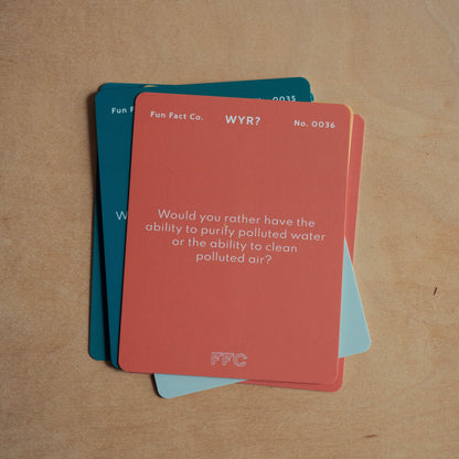 Would You Rather (From History) Card Game - mosswell.us